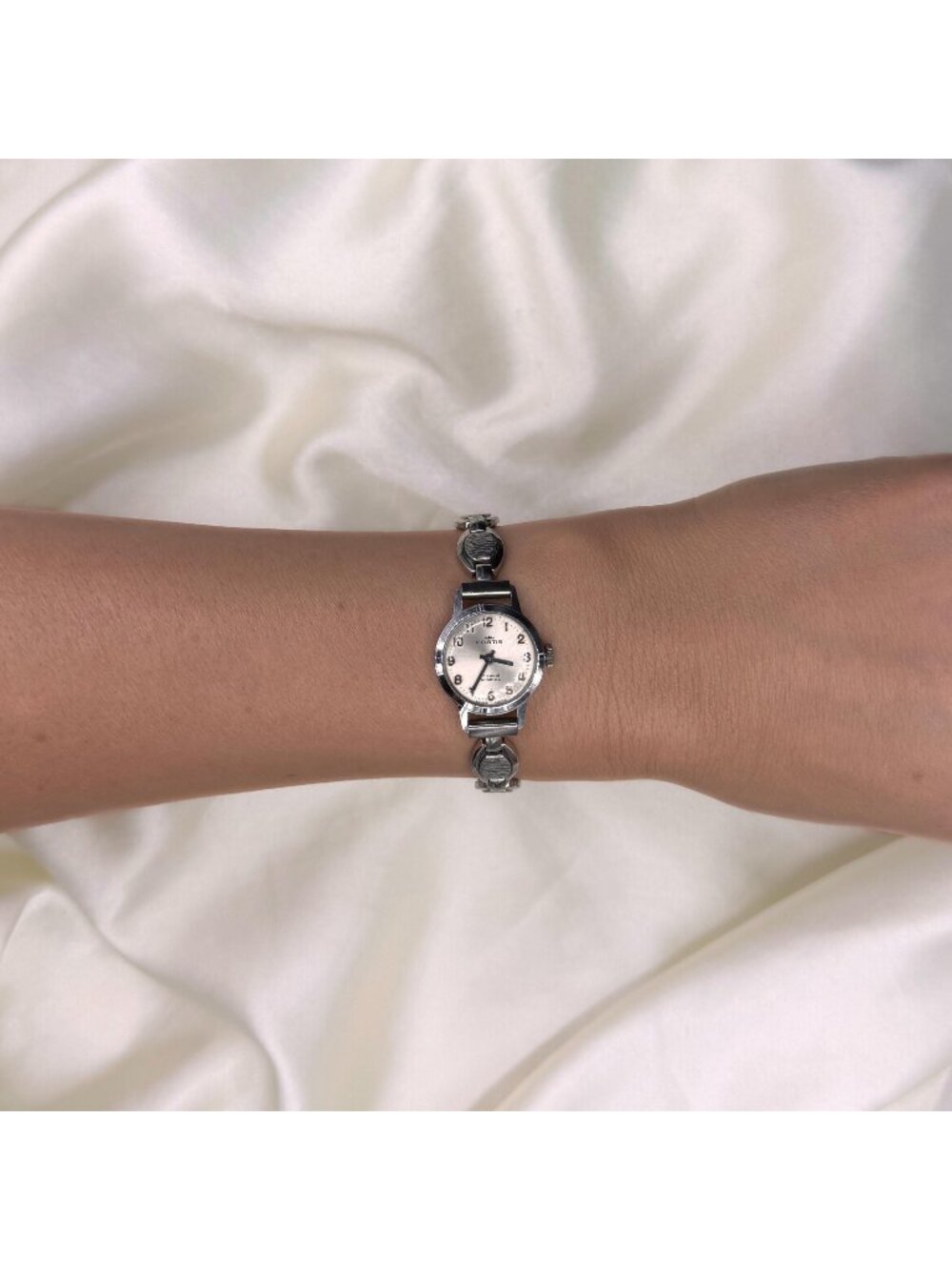 Vintage 1950s Fortis Mechanical Watch Swiss Made Ladies Bracelet Watch Wind Up